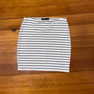 Striped Pencil Skirt